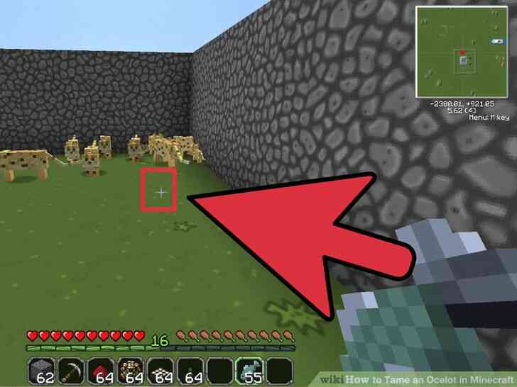 Image intitulé Apprivoiser un Ocelot dans Minecraft à l